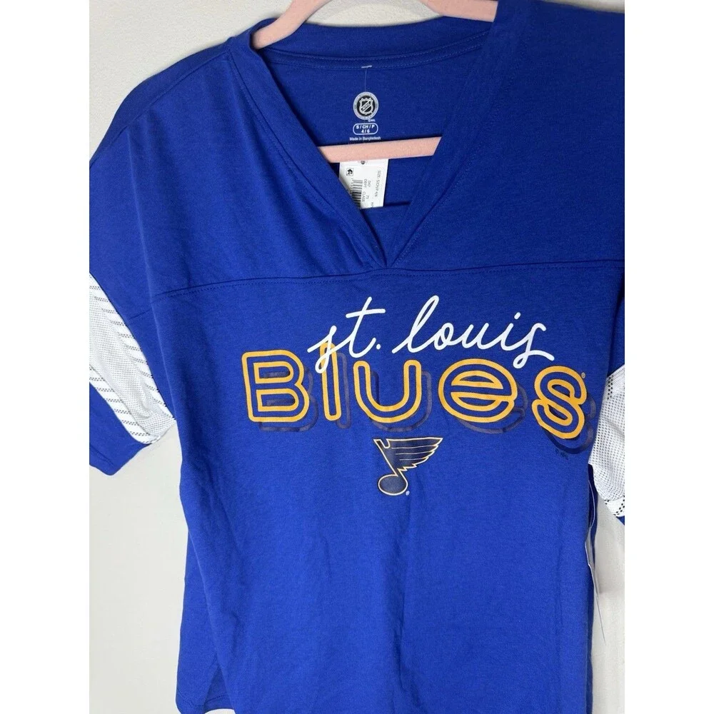 St. Louis Blues NHL Youth Shirt Robert Thomas #18 Size S (4/6)